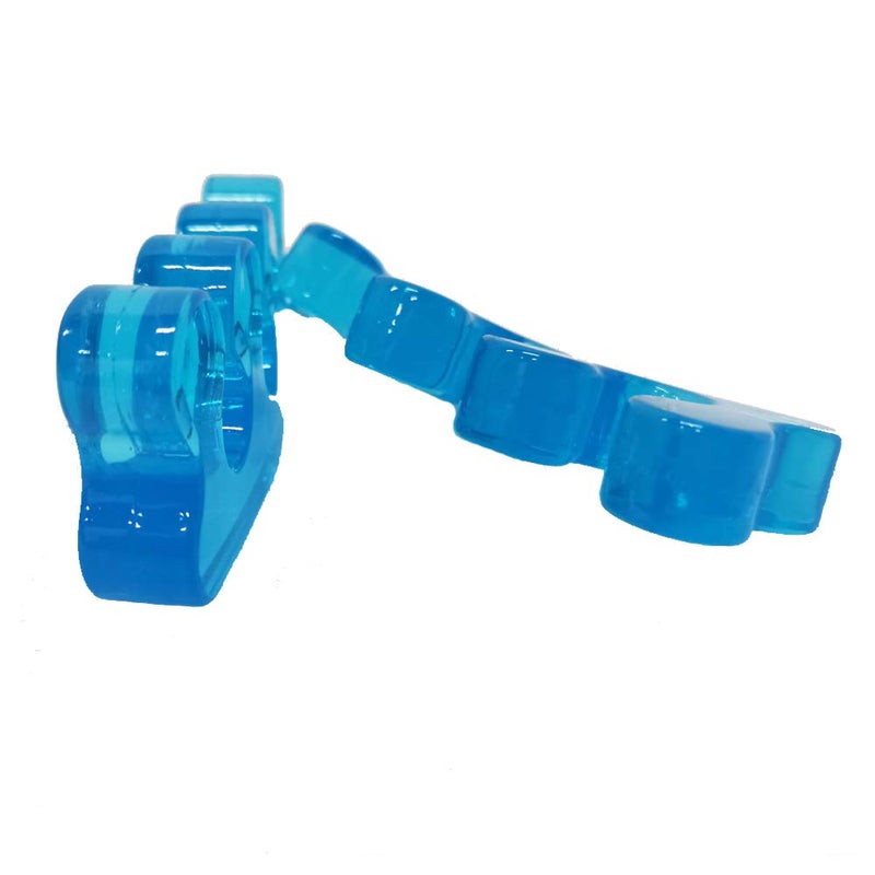 NGT new guide steps One Pair Yoga Toes Blue Toe Stretcher & Toe Separator Stop Foot Pain and Boost Athletic Performance (Blue) - Image 1